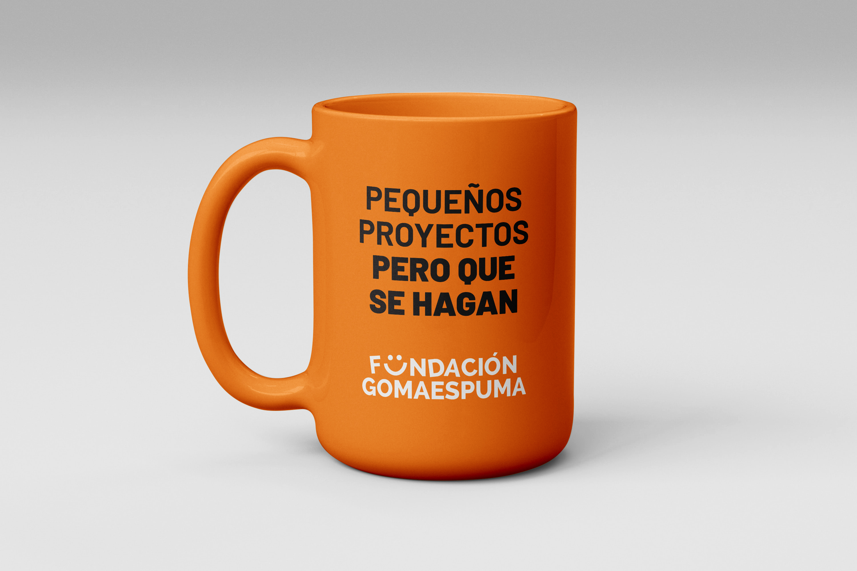 orange mug