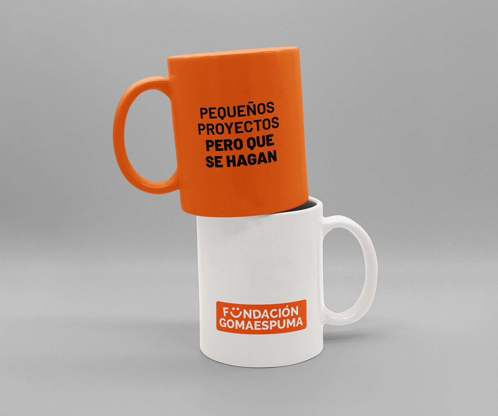 orange mug